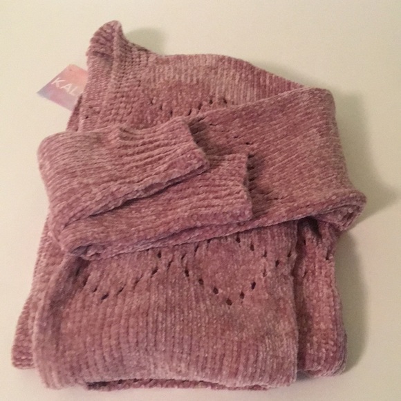 CARDIGAN CHENILLE SWEATER SIZE LARGE - Picture 2 of 3